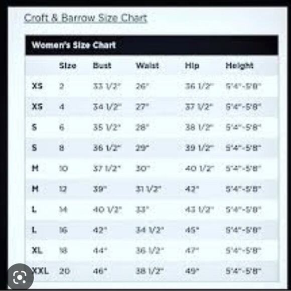 Women's Croft & Barrow Holiday Long Sleeve NEW SZ M black long sleeve Christmas - Picture 8 of 10